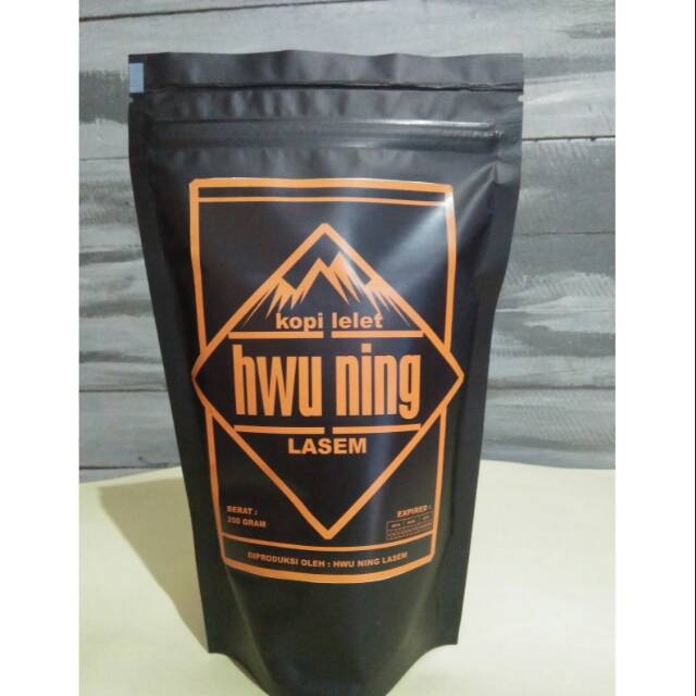 

Kopi lelet HWU NING khas Lasem