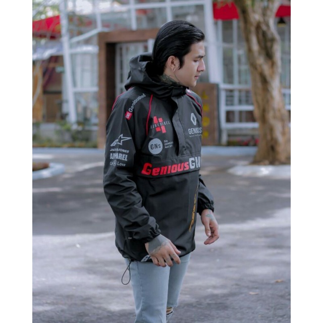 JAKET CAGOULE UNISEX NASCAR GENIOUS