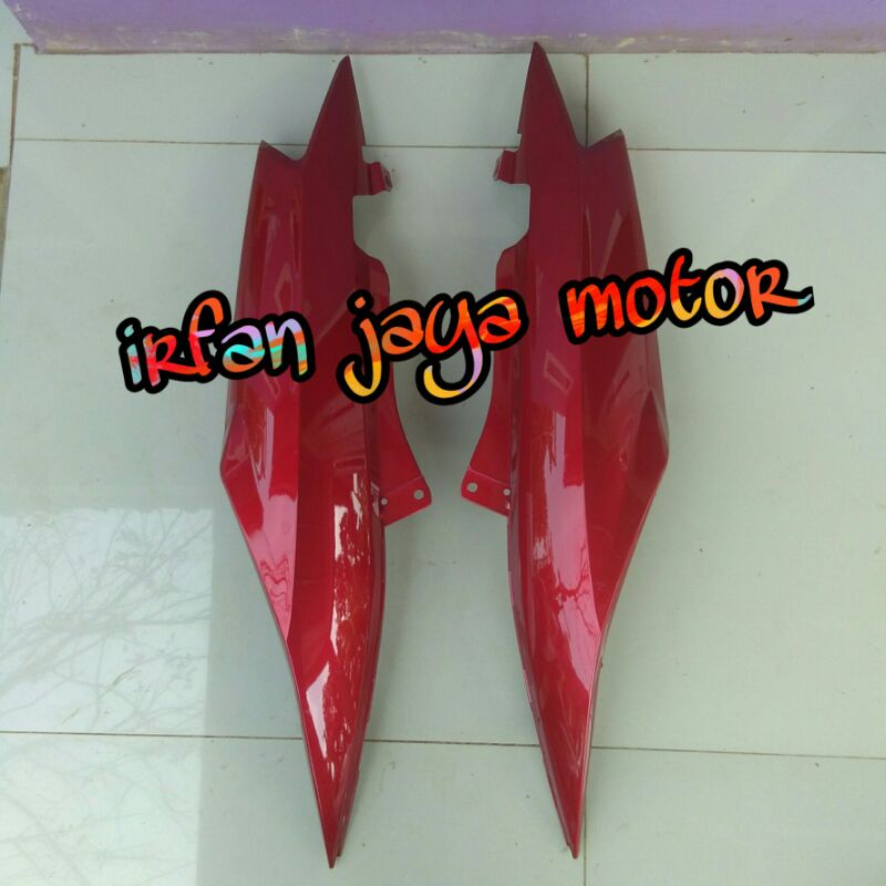 Full bodi Halus Cover body full halus yamaha mio soul karbu merah