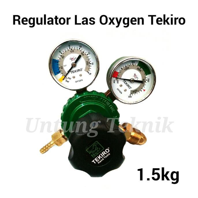 TEKIRO OXYGEN - OKSIGEN - REGULATOR LAS KUNINGAN - HEAVY DUTY PROMO