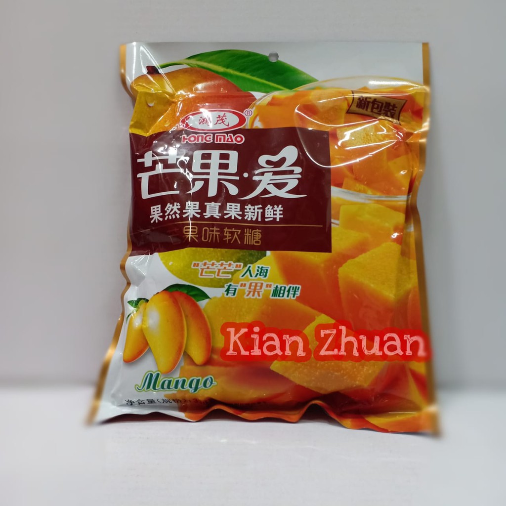 Hong Mao Mango Candy / Permen Mangga 338gr