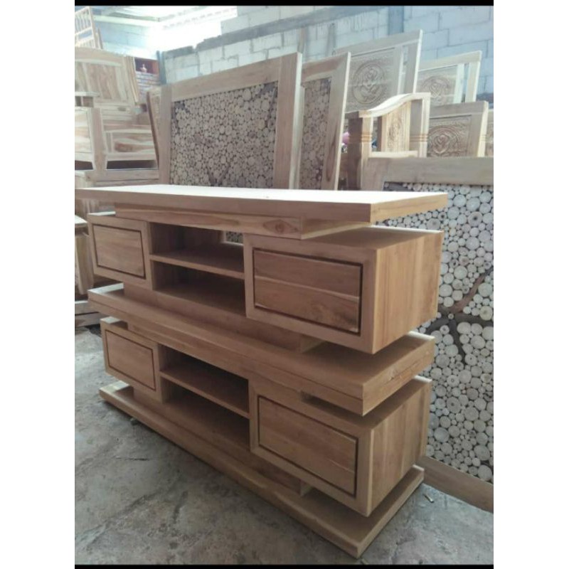 bufet kaca mata minimalis