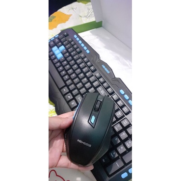 mouse keyboard gaming NYK nemesis WS500 wireless