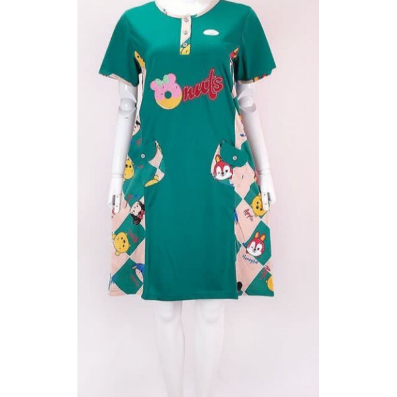 Daster bahan kaos lembut dingin