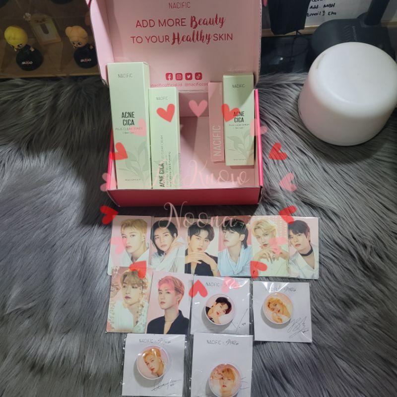 Stray Kids x Nacific photocard griptok R5 Bangchan Lee Know Seungmin I.N