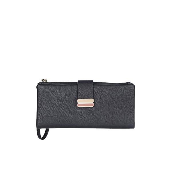En ji Felicia Wallet Black Shopee Indonesia