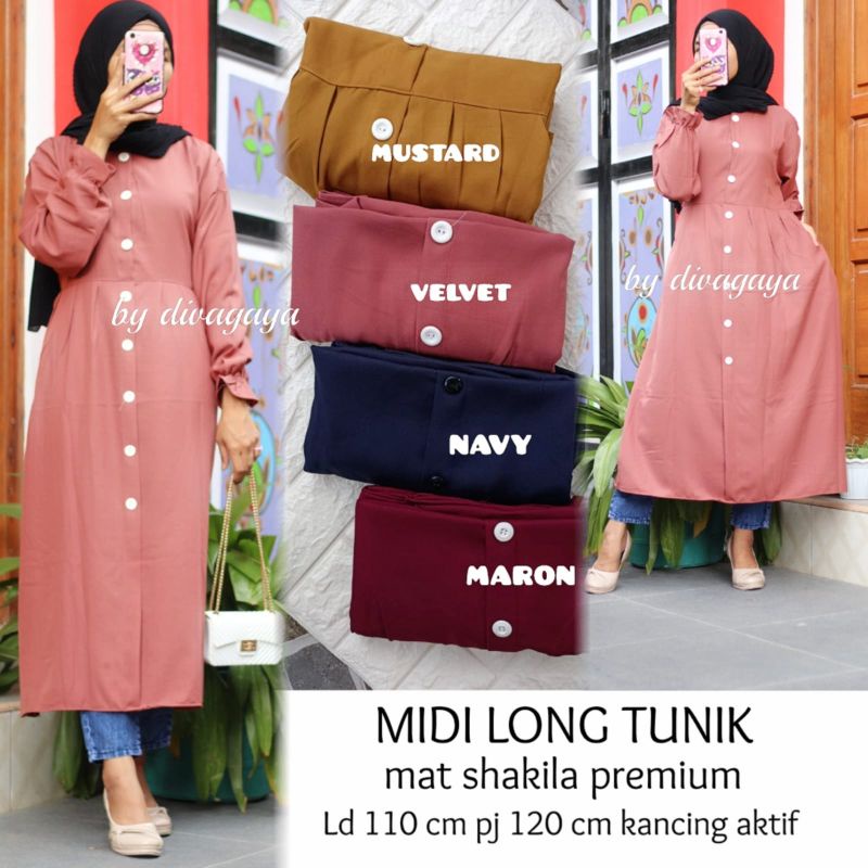 MIDI LONG TUNIK