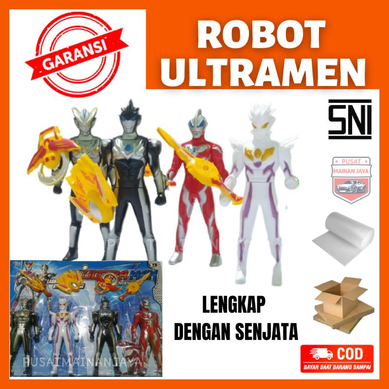 Mainan Robot Ultraman Ultramen + senjata Ultraman z Ultraman ORB ultraman geed Ultraman Zero murah U