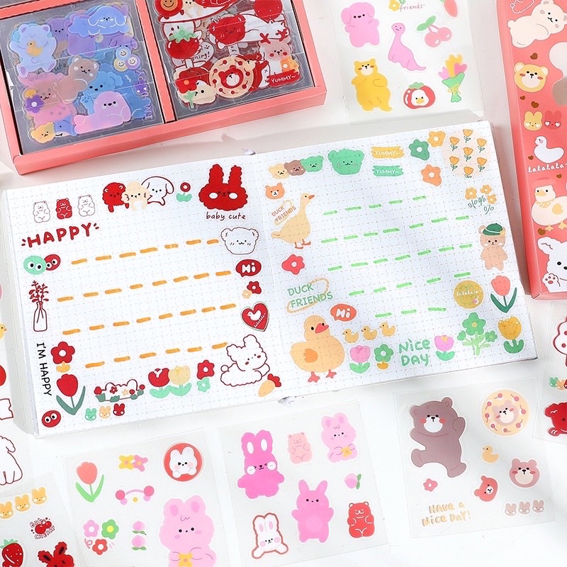 [UNIK88] Sticker Waterproff Sticker Tumblr Harga Per Pcs