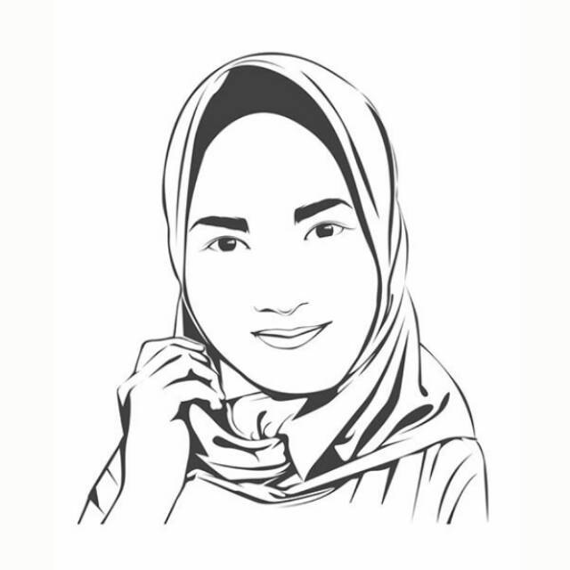 Line Art Wisuda, Kado Ulang tahun, Anniversarry, dll