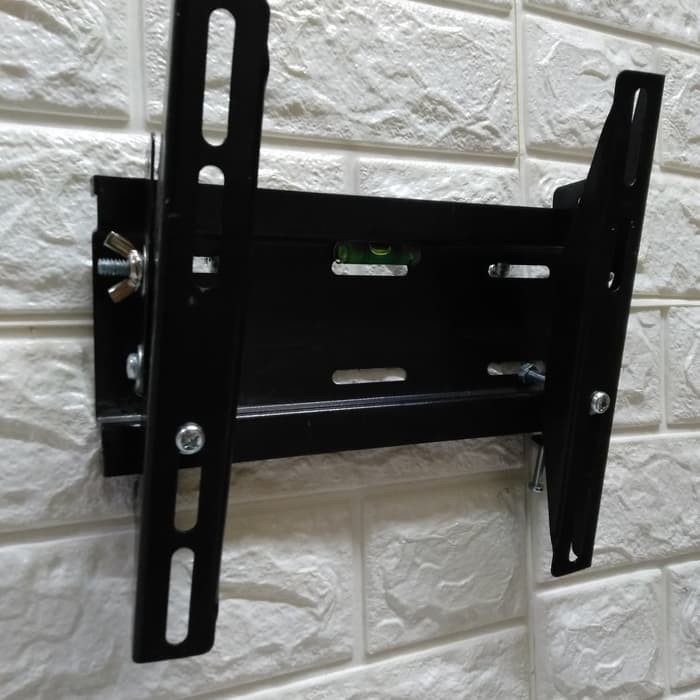 Bracket LED TV 10&quot; - 32&quot; Built in Water pass Bisa Gojek ori