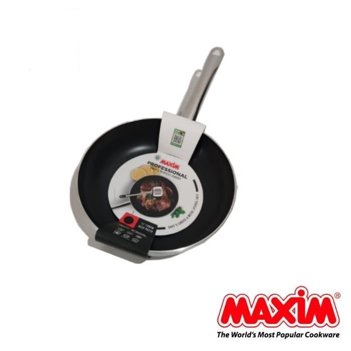 Maxim Profesional Deep Pasta Pan 32cm MAXIM WAJAN ANTI LEGKET 32cm