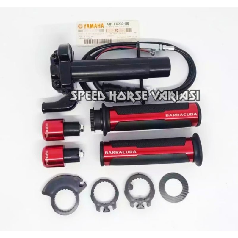 Paket murah 2in1 Handrip Baracuda Plus Gas spontan YZ thailand Universal