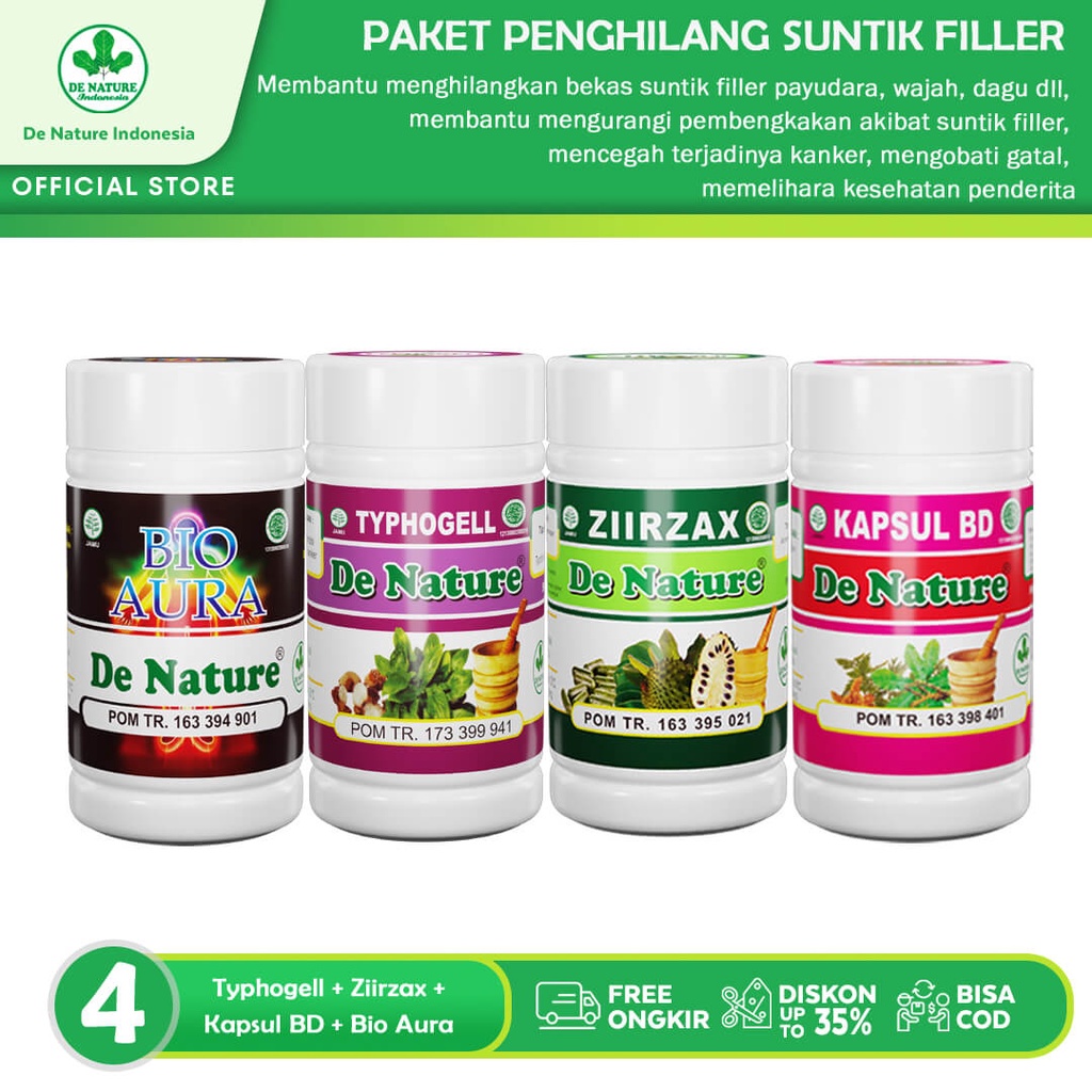 Paket Penghilang bekas suntik filler hidung payudara dagu wajah pipi wanita tanpa operasi 100% Aman 