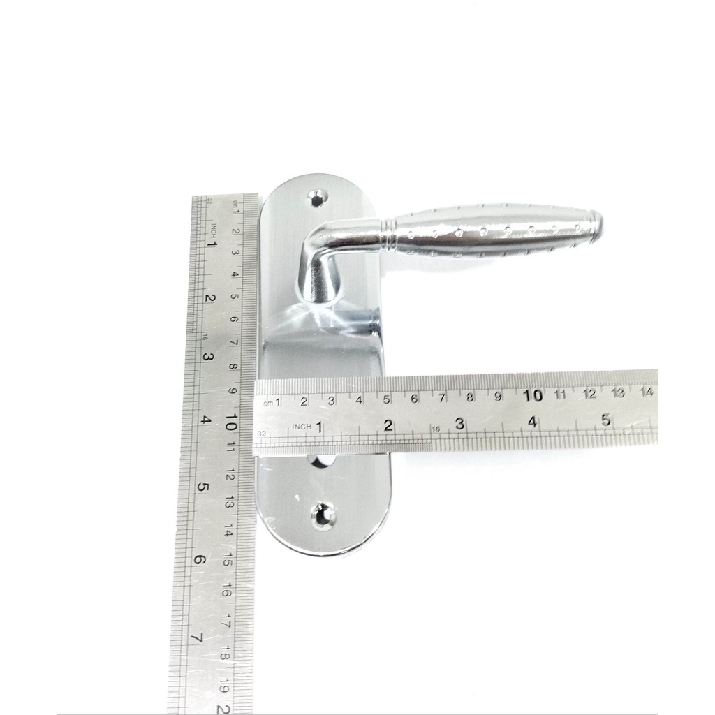 HANDLE KECIL SET GRANAT/BULAT PUTIH / GAGANG KUNCI PINTU RUMAH