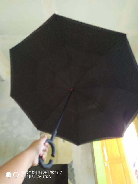 Termurah Produk Terbaik Payung Mobil Terbalik Up Side Down Umbrella Kazbrella Car Umbrella Motif