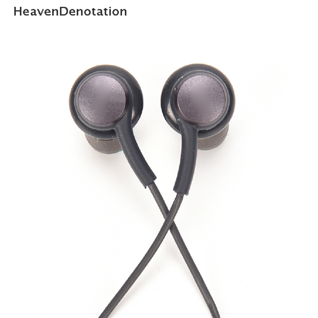 (Heavendenotation) Headset Earphone Kabel Stereo Super Bass Dengan Mic, Jack 3.5mm