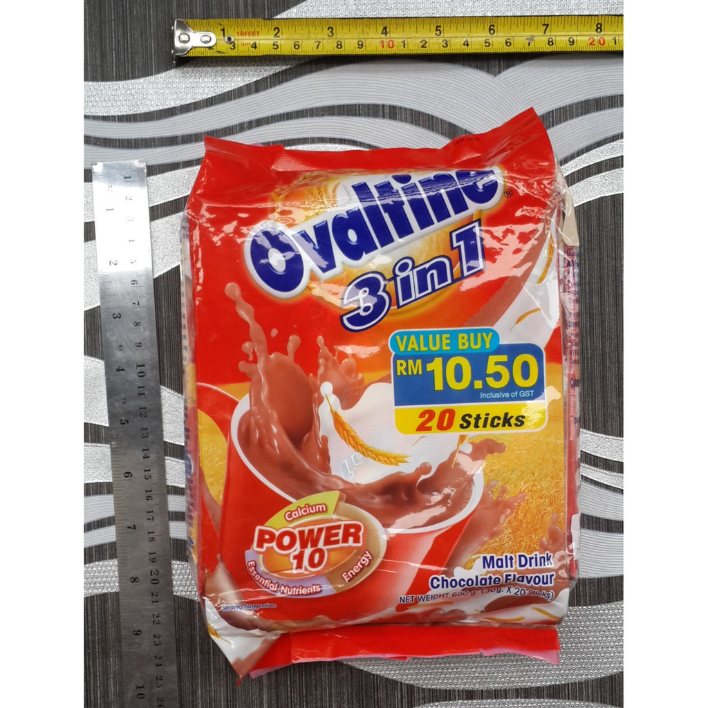 

Ovaltine Malaysia Sachet 3 in 1 600 gram Halal