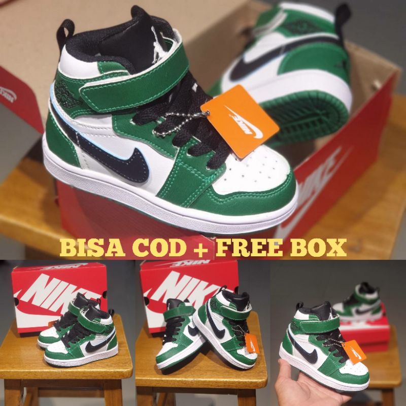 SEPATU BASKET HIGH ANAK ANAK LAKI PEREMPUAN USIA 3-15 TAHUN IMPORT