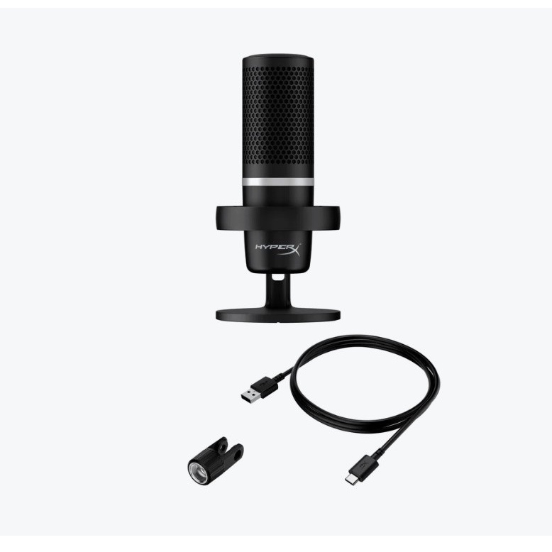 HyperX Duocast RGB USB Condenser Gaming Microphone