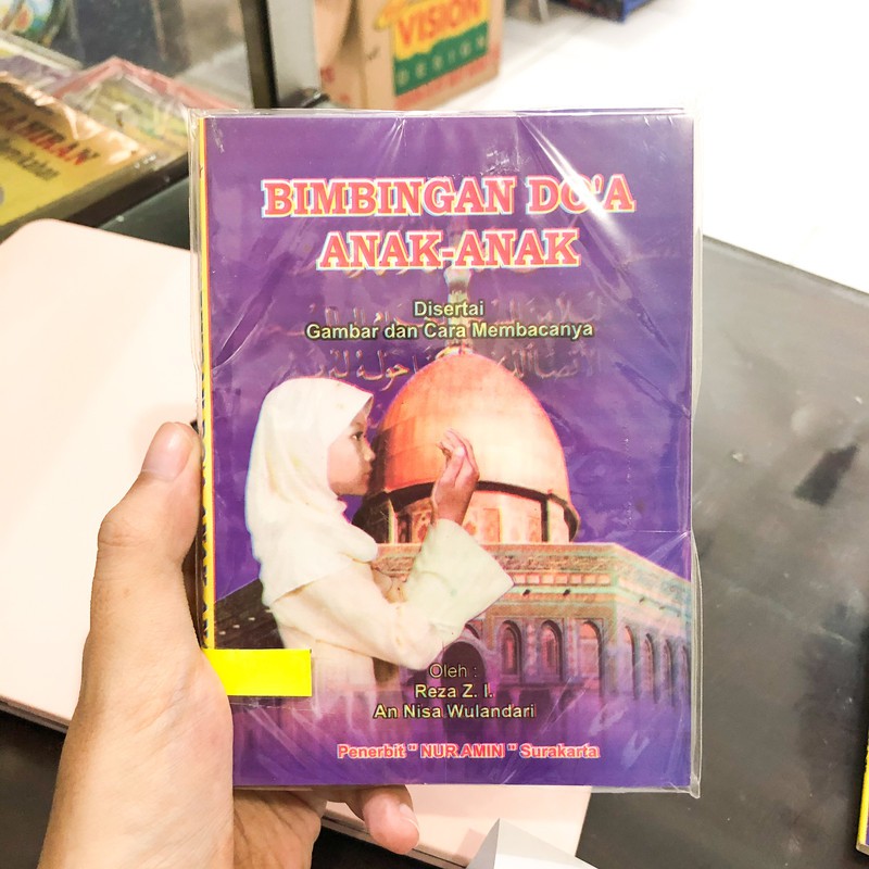 Buku Bimbingan Doa Anak-anak disertai Gambar dan Cara Membacanya
