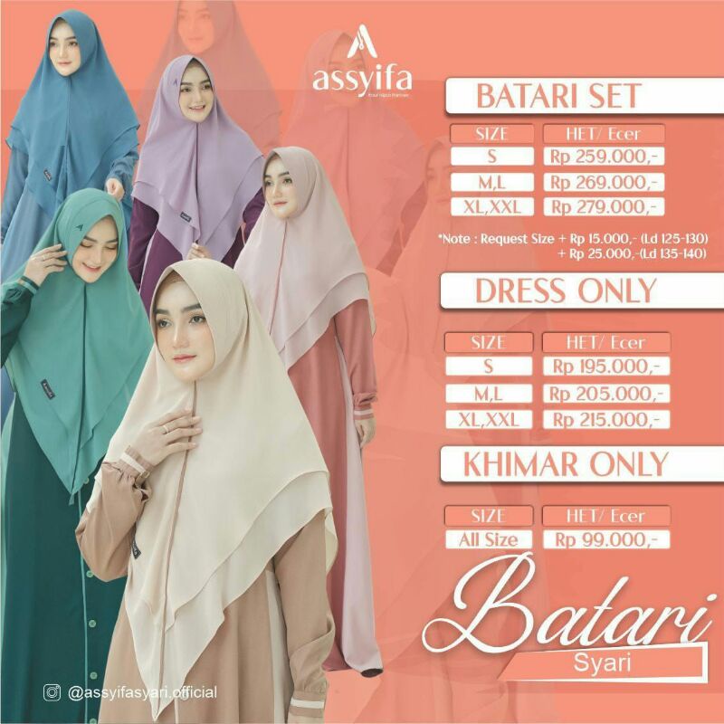 Gamis Assyifa Batari Syari