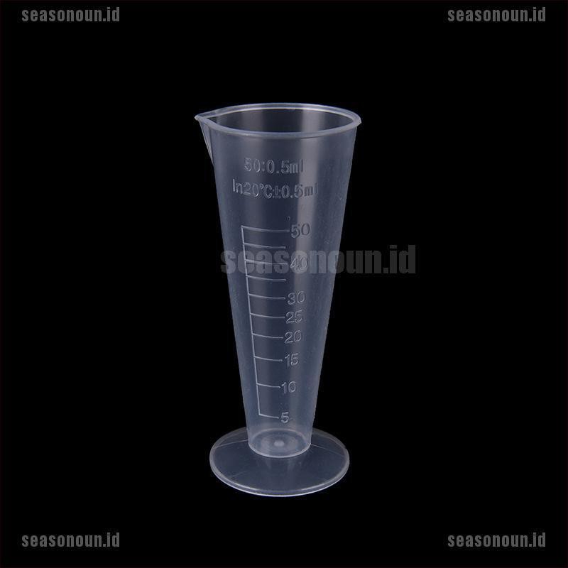 【sea】50ml 100ml Transparent cup scale Plastic measuring cup Measuring Tools