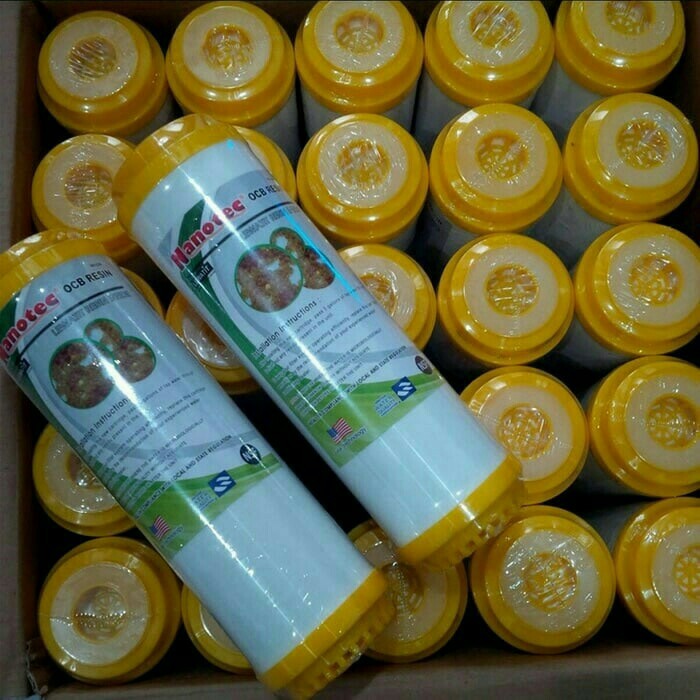 RESIN nanotec 10 inch atau ocb gac resin nanotec / resin cation 10 inch nanotec