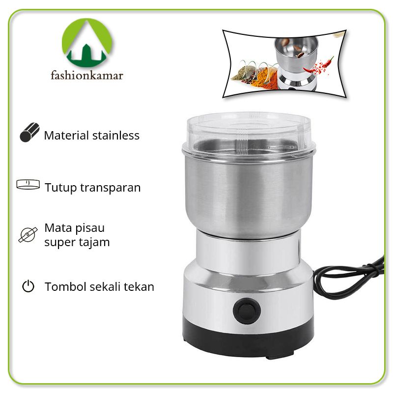 Alat Penggiling Biji - Bijian seperti Kopi/kacang/cabe Elektrik Model NW-8300 150W