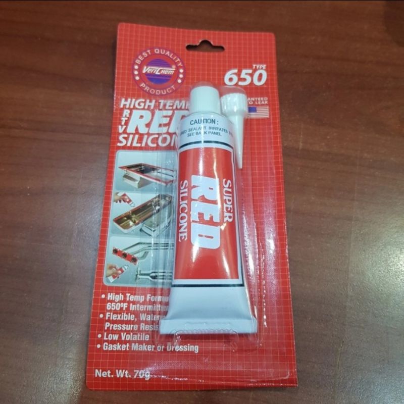 

LEM VERICHEM LEM SILICON RED 35gr Dan 85gr