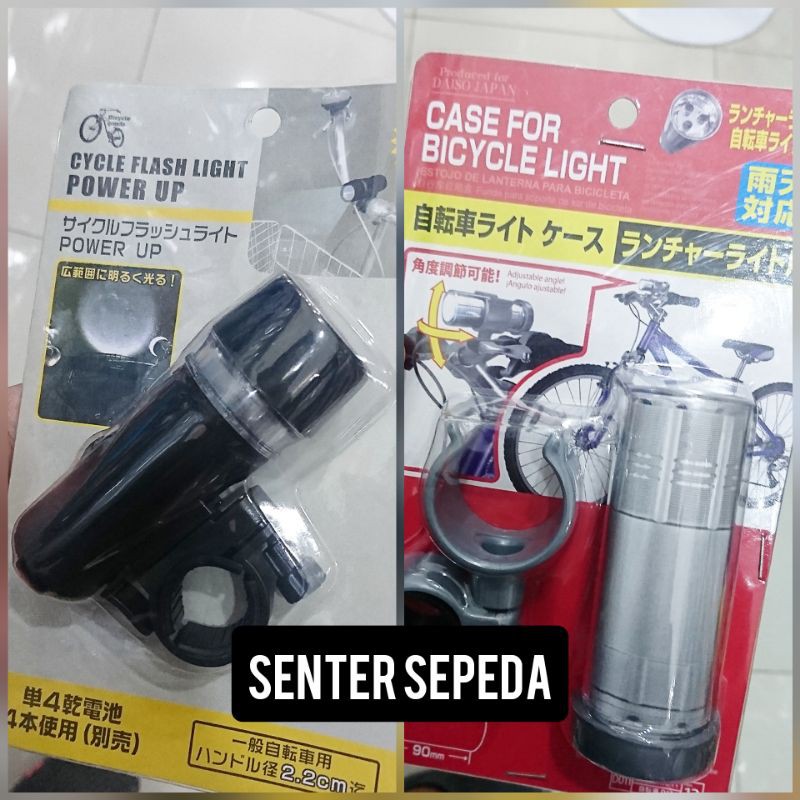 lampu senter sepeda import