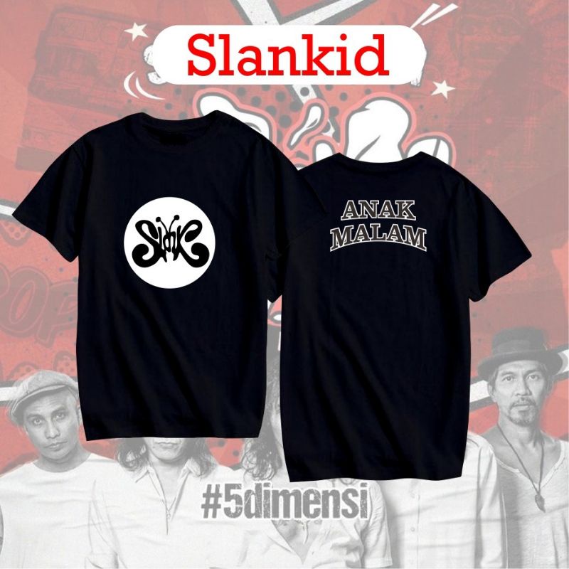 Kaos Slank Anak Mami Baju Slank Anak Malam Kaos Slank Generasi biru