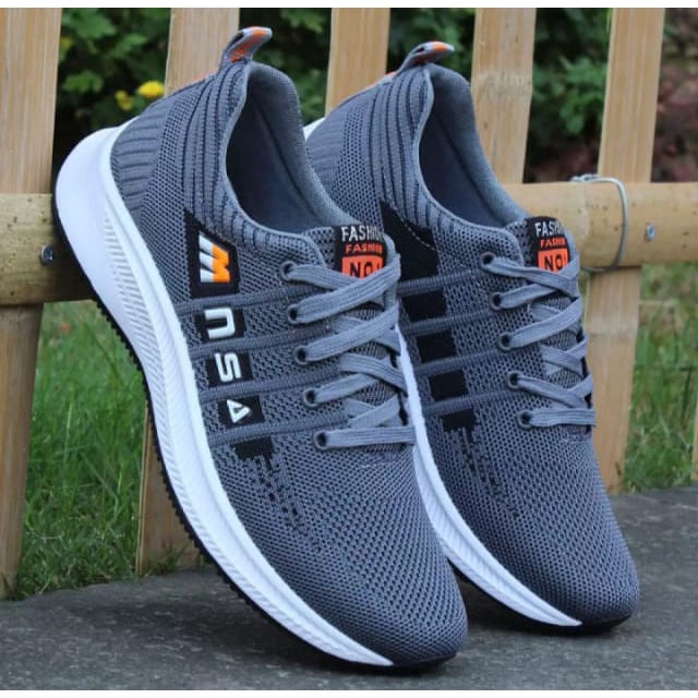 Sepatu Pria Sneakers Running NSA Sporty Terbaru Termurah / Alody's Collection