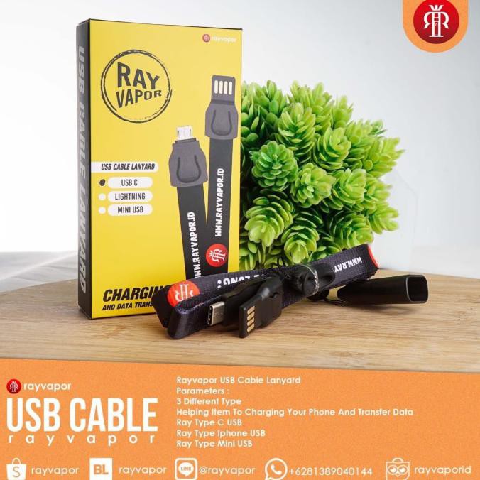 Produk Rayvapor Usb Cable Lanyard - Mini Usb Terbatas