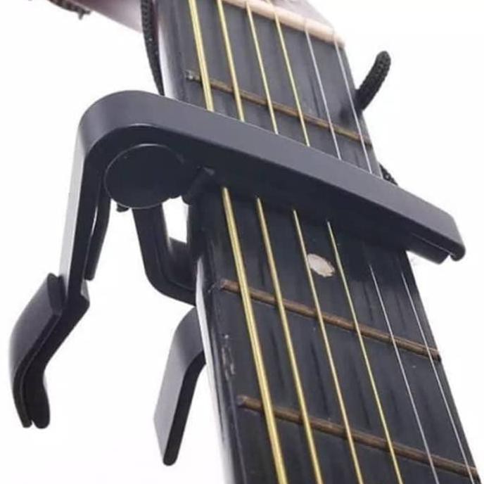 Bagus Capo Gitar Akustik Elektrik Bahan Metal Warna Warni Shopee Indonesia