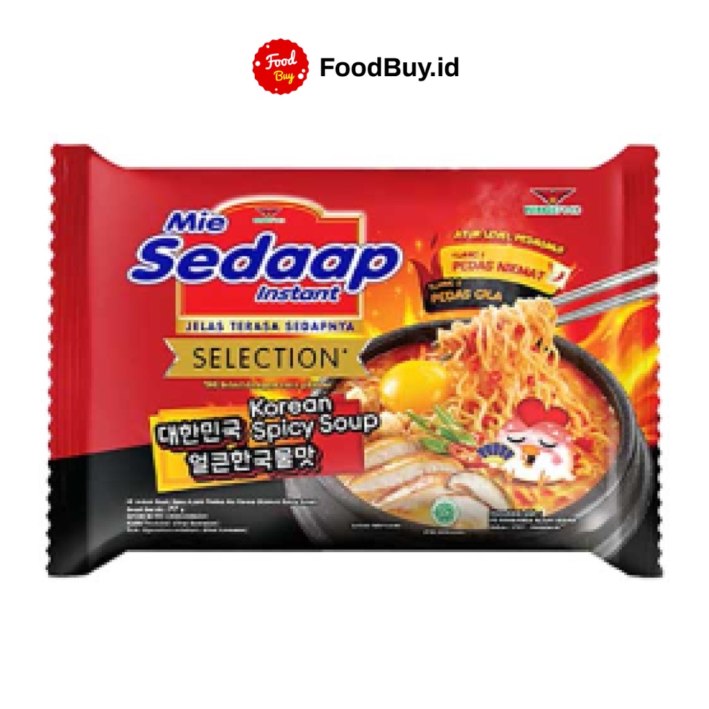 

Mie Sedaap Selection Korean Spicy Soup 77 gr