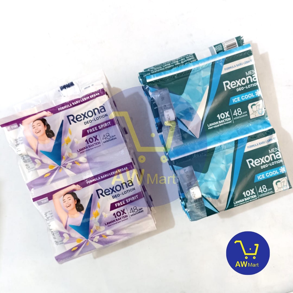 REXONA CEWEK &amp; COWOK SACHET 9 GRAM - REXONA RENCENG 12 SACHET X 9 GRAM [JUAL PER SACHET] - MEN &amp; WOMAN