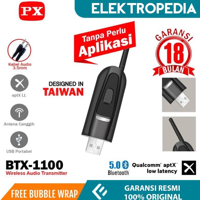 Px - Bluetooth Audio 5.0 Hd Stereousb Transmitter Tanpa Driver Btx1100 Termurah