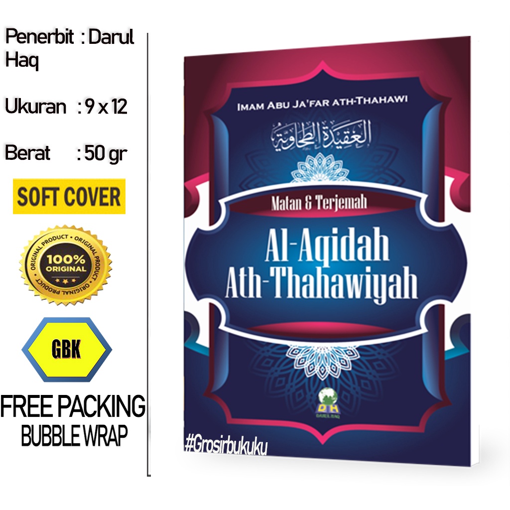 Buku Saku Matan &amp; Terjemah Al-Aqidah Ath-Thahawiyah - Darul Haq