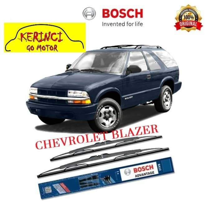 WIPER CHEVROLET BLAZER BOSCH ADVANTAGE 21&quot; &amp; 19&quot; - WIPER BOSCH SET