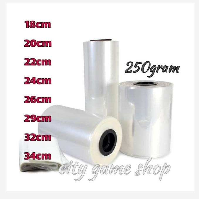 

plastik segel / plastik shrink tipis