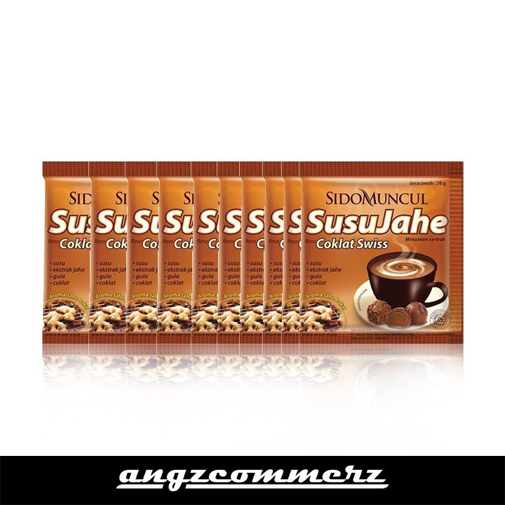 

Sidomuncul Susu Jahe Coklat 10 Sachet mlg