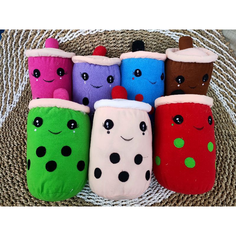 COD Joy KTB Boneka BOBA XL LED Galon boneka viral bubble milk tea boba lampu LED ukuran  XL