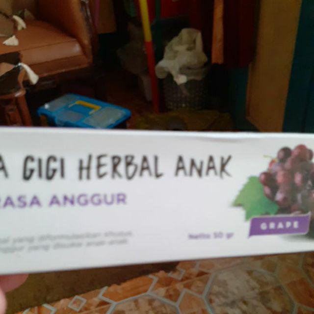 Pasta Gigi Herbal Anak Rasa Anggur Hni Hpai