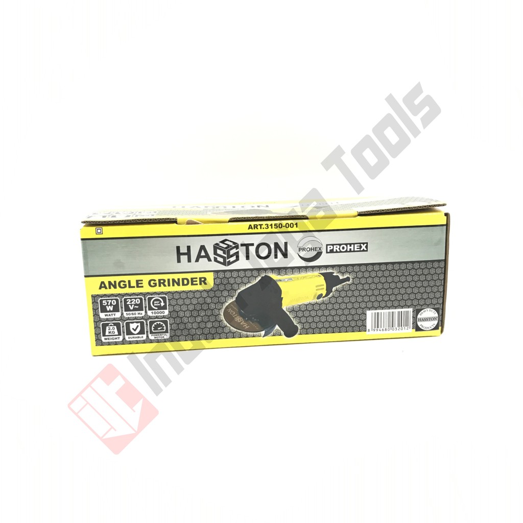 HASSTON PROHEX 3150-001 Mesin Gerinda Tangan 4 Inch - Angle Grinder