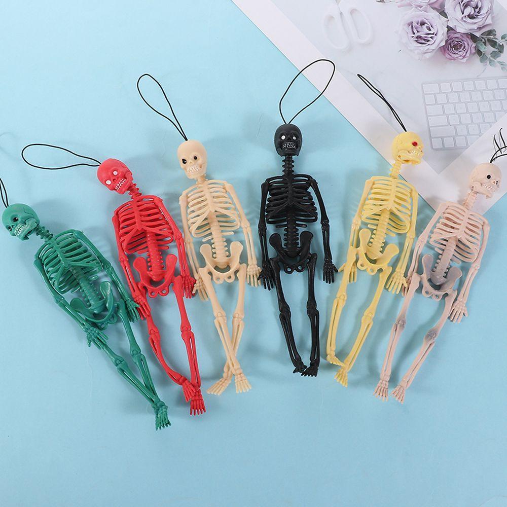 Wonder Human Skeleton Decor Tricky Halloween Anak Prank Trik Lucu Gantungan Kunci