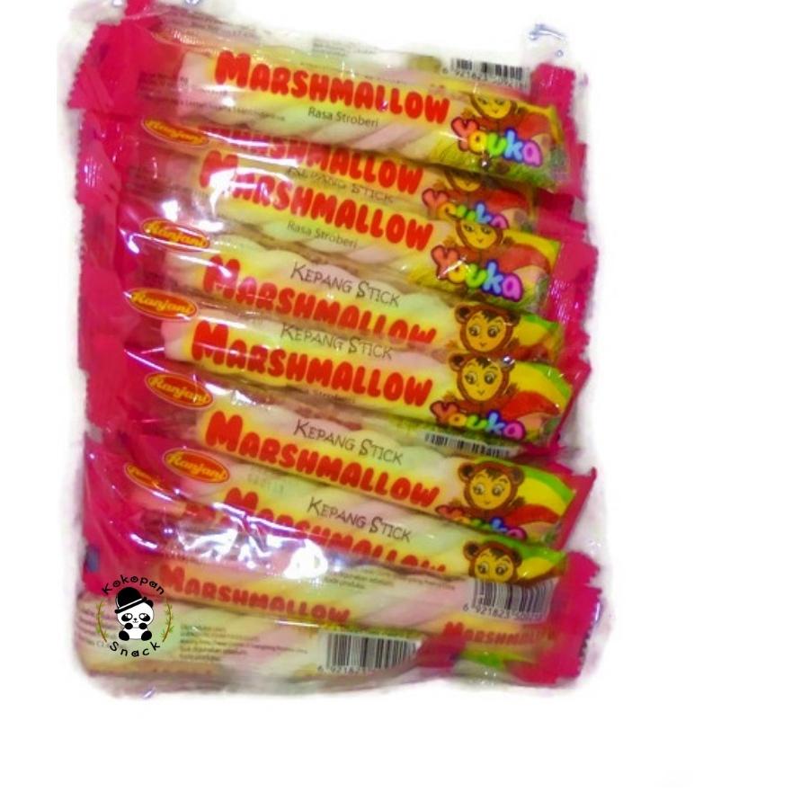 

❤[⚡PECIAL PRICE !!!]❤Youka Marshmallow Kepang Pak isi 20 pcs