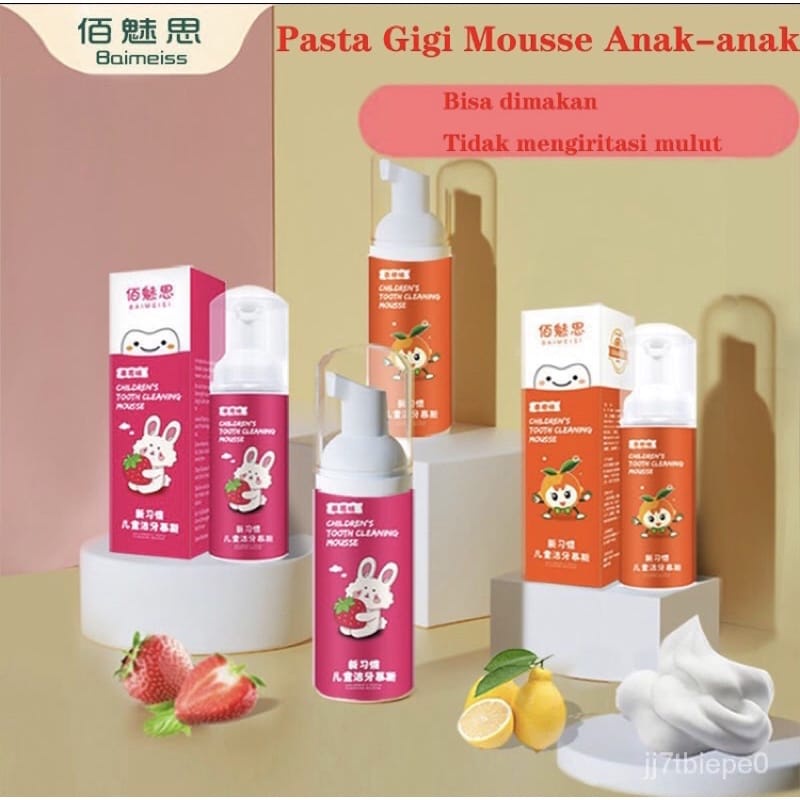 LARISTERUS79 Pasta gigi odol busa anak Training Toothbrush / Tooth Brush Baby Silicon toothpaste p013