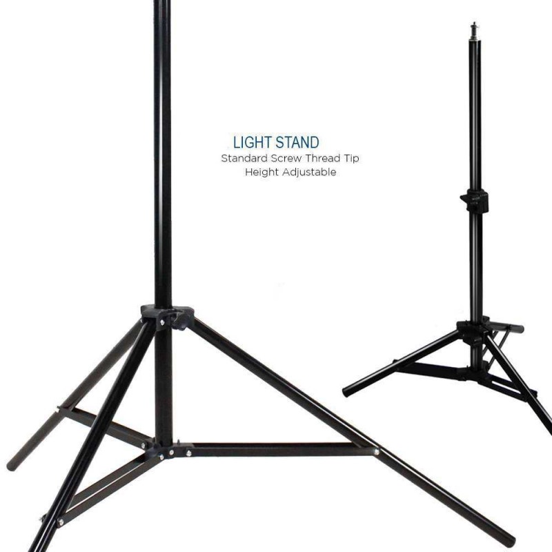 Perlengkapan Lampu Foto Studio Lighting Stand Set Umbrella Reflector