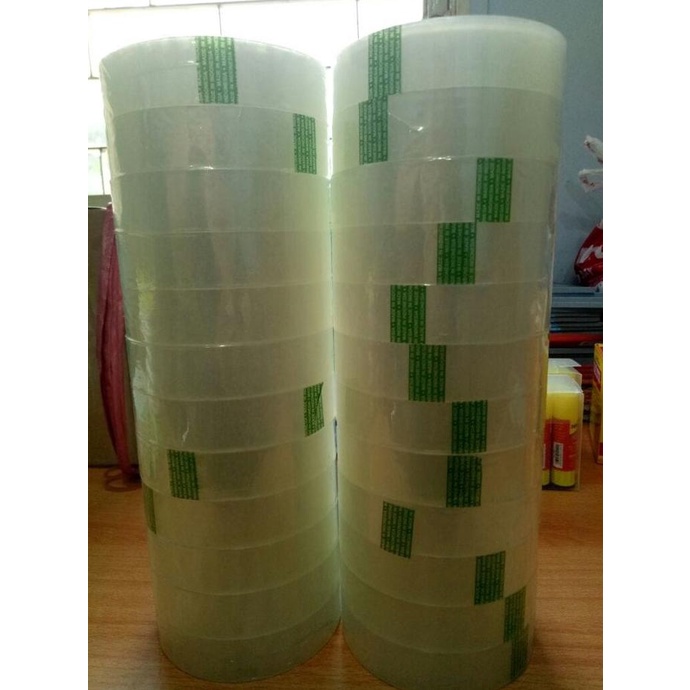 

[ varostore90 ] Lakban Bening 1" Nachi/OPP Tape/Isolasi Solatip Selotip perLusin